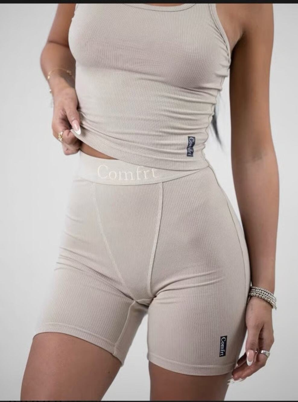 Comfrt Rib Contour Set Desert S/M